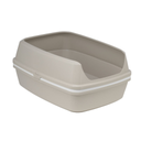 Moderna Lift to Sift -Open Cat Litter Box (Grey+White)[Size - L]