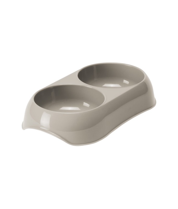 Moderna Double Gusto-Food Bowl 2x200ml[Color - Grey]