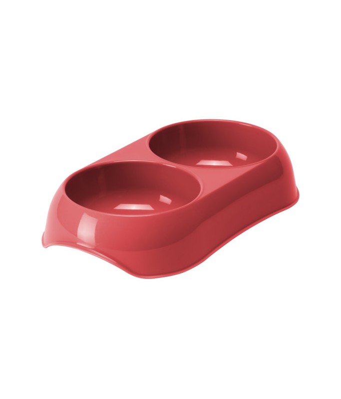 Moderna Double Gusto-Food Bowl 2x200ml[Color - Maroon]