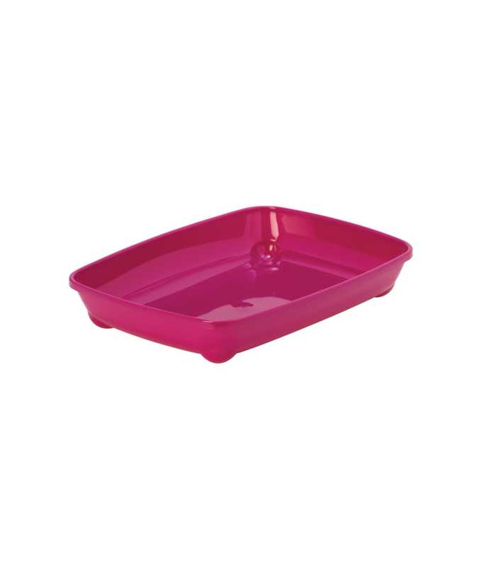 Moderna Arist-O-Tray-Cat Litter Tray[Color - Pink, Size - S]