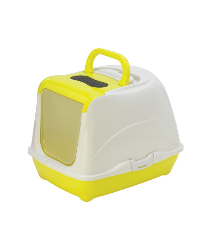 Moderna Flip Cat-Litter Jumbo-57.8 x 43.9 x 41.5 cm- Yellow
