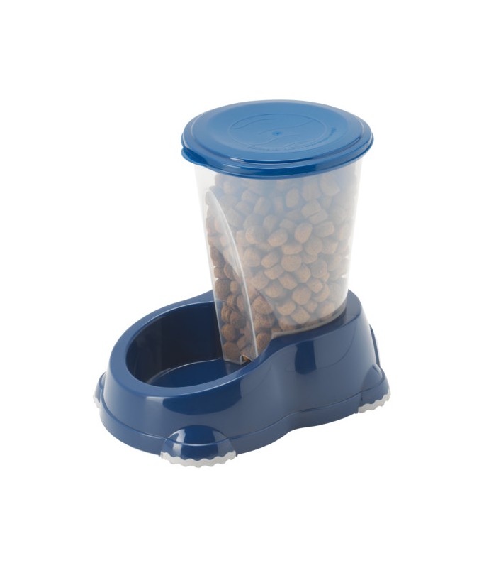 Moderna Smart Snacker-Food Dispenser 28.8 x 19.3 x 26.4 cm-3L-Blue