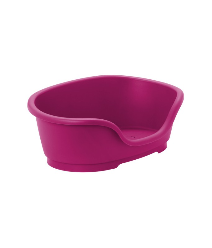 Moderna Plastic Cushion Domus-Dog Bed[Color - Pink, Size - XS]