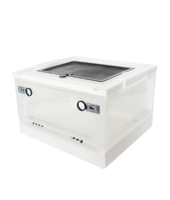 Nomoypet Foldable Breeding Box NX-30 Large - 55x32x31cm [Color - White]