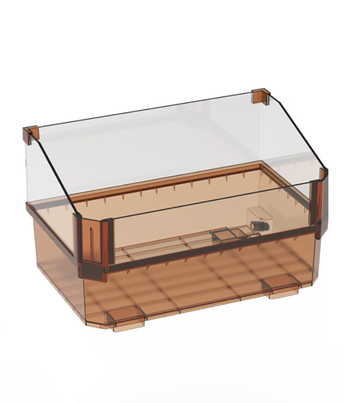 Nomoypet Ecological Turtle Tank NX-34 Small - 40x24.5x24cm [Color - Brown]