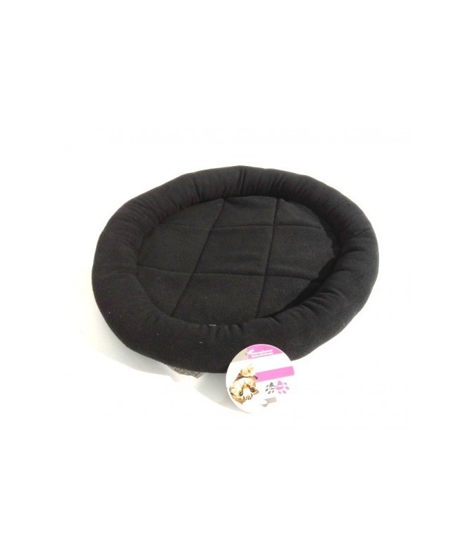 Paw Pals Cat Cushion Small (50 x 40cm)[Color - Black, Dimension - 50 x 40cm]