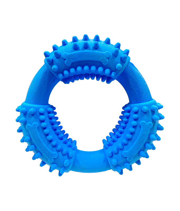 Pado Foam Spiky Ring Dog Toy 11x11x3 cm