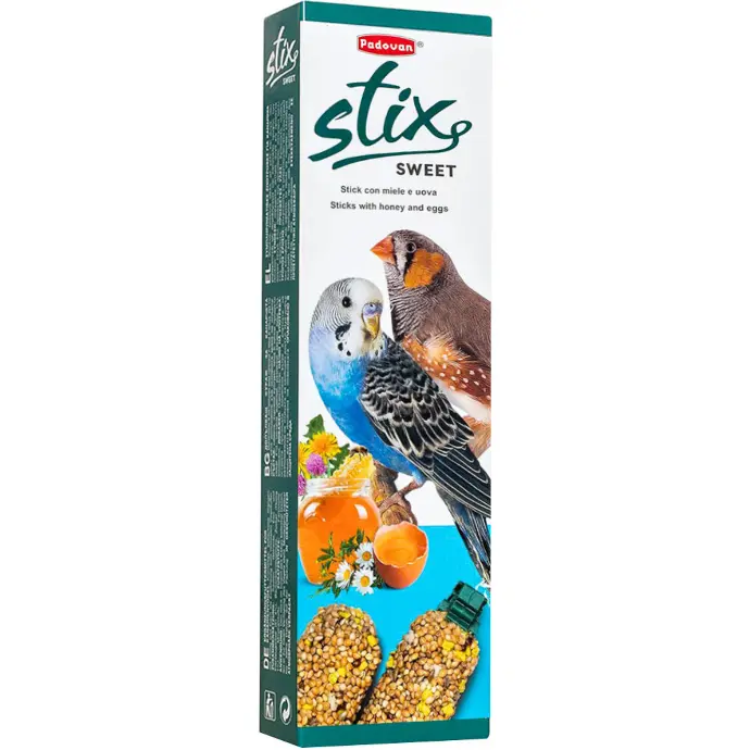 Padovan Stix Sweet Parakeets And Exotic-80Gm