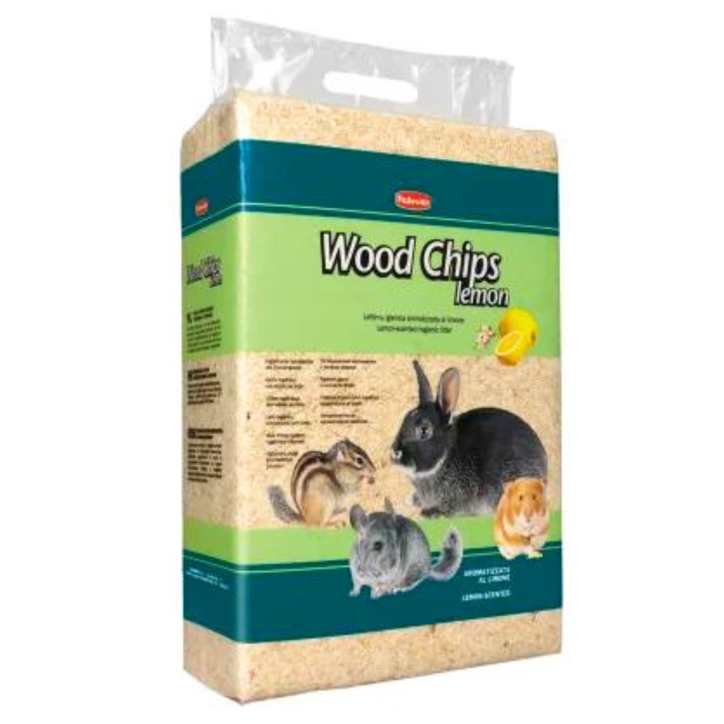 Padovan Wood Chips Lemon[Weight - 4kg, Size - 56L]