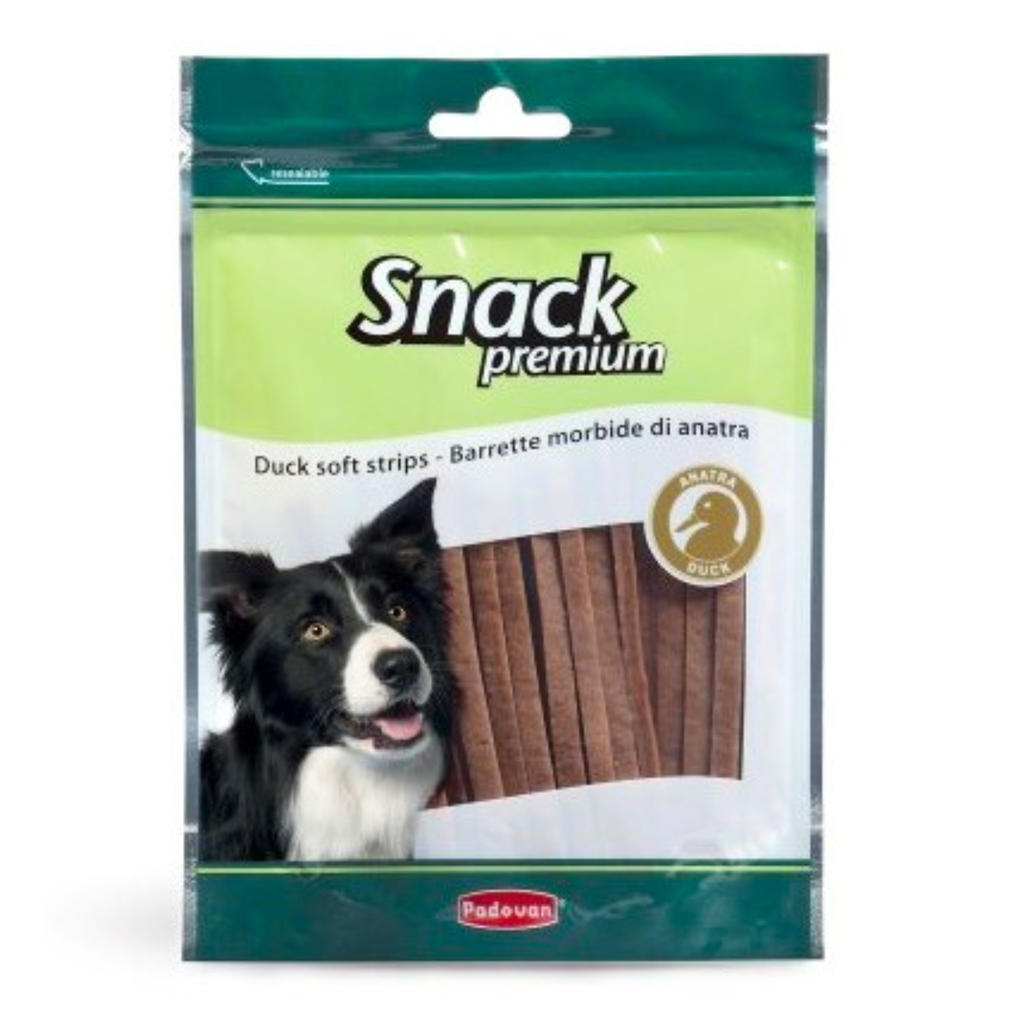 Padovan Duck Soft Strip Dog Snack-100gm