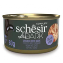 Schesir After Dark Wholefood In Broth For Cat - Chicken With Duck 80g (Min Order- 12 Cans)