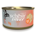 Schesir Silver Senior Cat Wholefood - Chicken 70g (Min Order- 12 Cans)