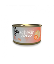 Schesir Silver Senior Cat Wholefood - Chicken 70g (Min Order- 12 Cans)