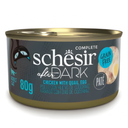 Schesir After Dark Patè For Cat - Chicken With Quail Egg 80g (Min Order- 12 Cans)