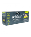 Schesir After Dark In Pate' Variety Pack For Cat 960g (80g x12 Cans) - 4 Flavors ( 3 Cans Each Flavor)