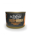 Schesir Taste The World Dog Wholefood - Chicken With Paella150g (Min Order- 8 Cans)