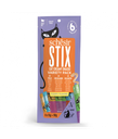 Schesir Stix Treat Variety Pack  6x15g - Mixed Flavors: Chicken,Duck & Salmon, (Min Order- 12 Pack)