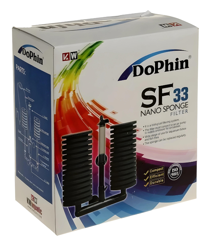 KW Zone Dophin SF-33 Nano Sponge Filter