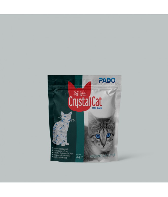 Pado Silica Crystal Cat Litter[Weight - 4kg]