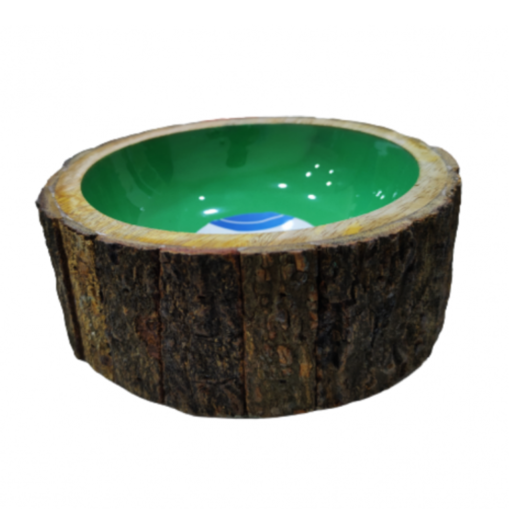 Pado Wooden Dish-Straight with Wood Cover[Size - M]