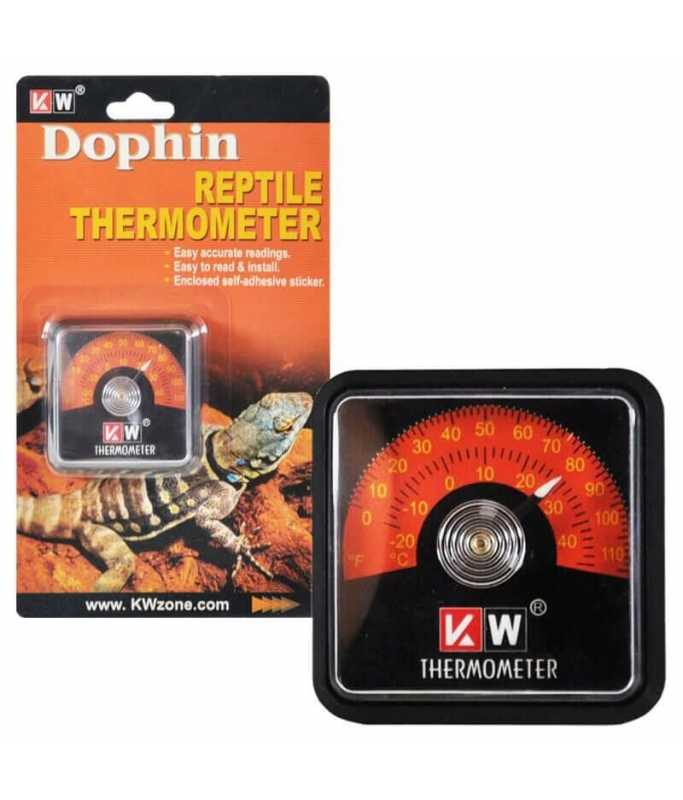 KW Zone Dophin Reptile Thermometer(B/Card) - TH010