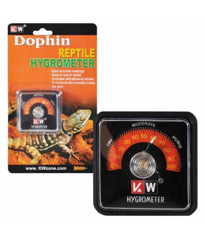 KW Zone Dophin Reptile Hygrometer(B/Card) -TH011