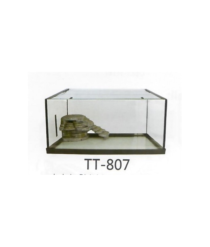 KW Zone Glass Turtle Tank With RL 101[Dimension - 65 x 27 x 31cm, Model - TT807]