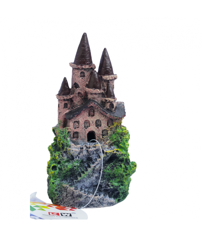 KW Zone Resin Ornament Aquarium Decoration(9x6x10-13h cm), Assorted Design