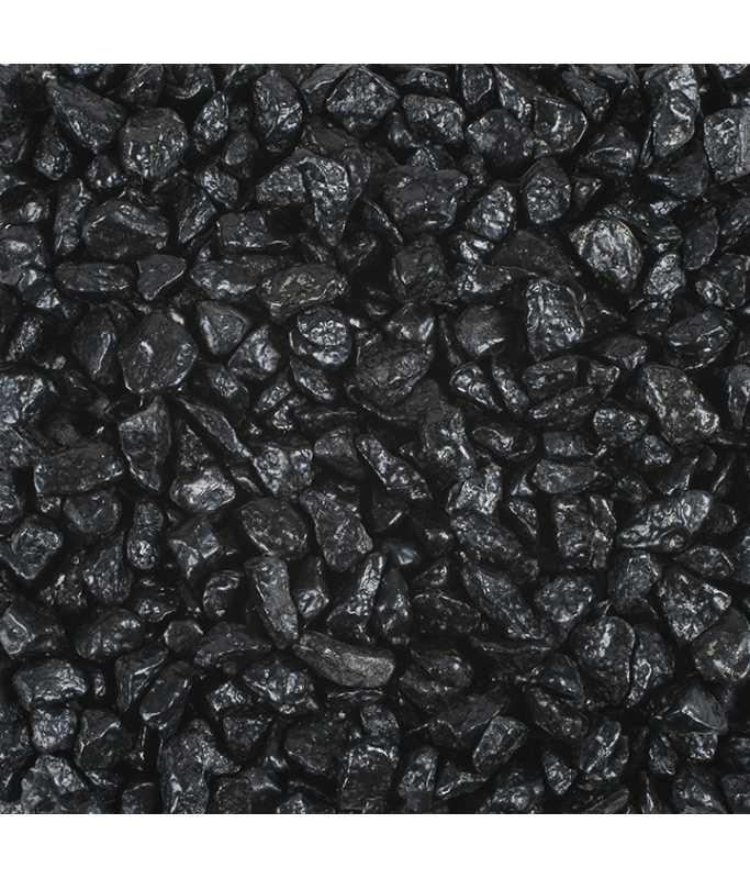 Natural Color Aquarium Gravel Stone Black (5-8mm) 10kg
