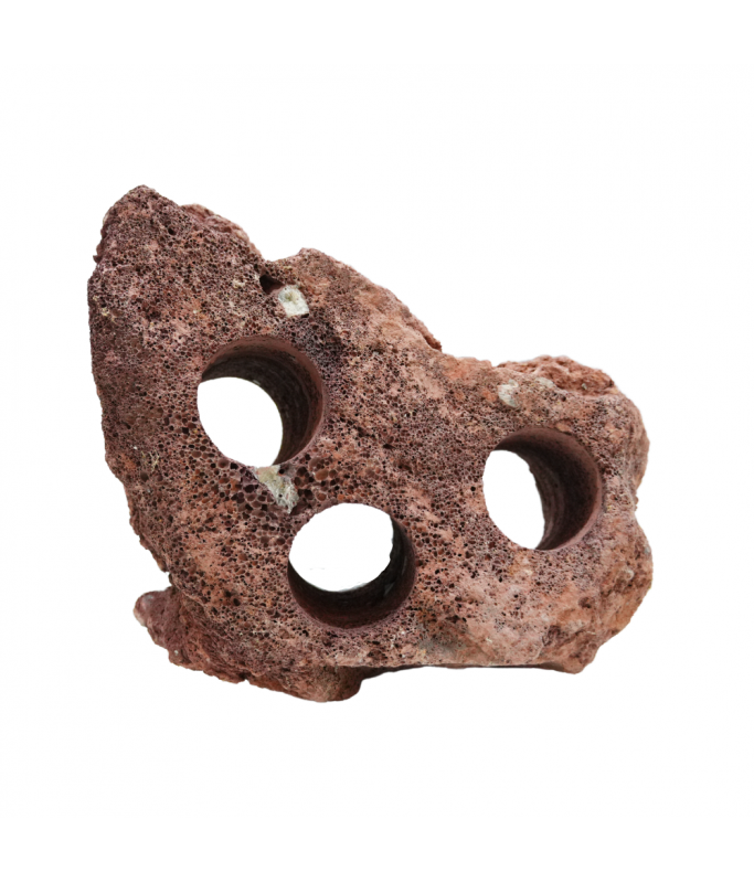 Natural Color Aquarium Hole Bricks Model Rock- 20-30cm (1pc/Box)