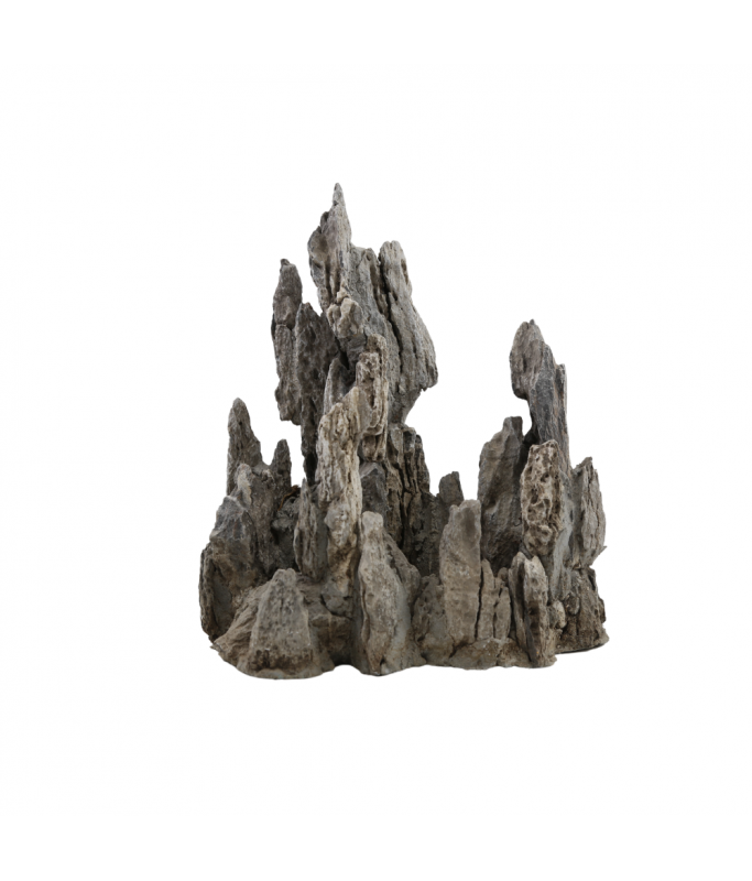 Natural Color Aquarium Waterfall Seriyu Stone Rock- L:13-15cm (1pc/Box)