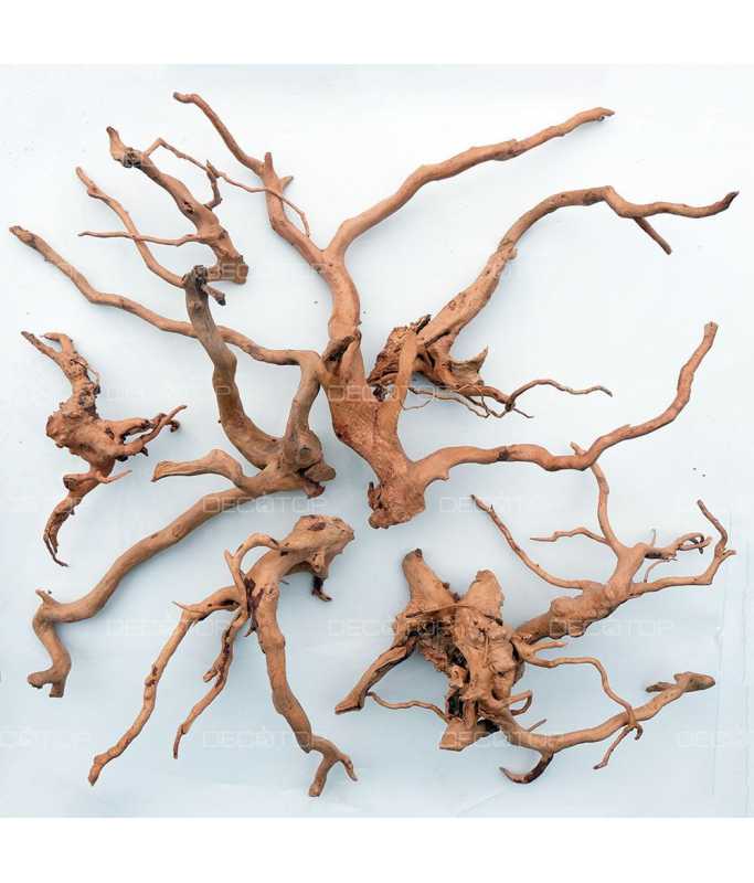 Natural Color Driftwood for Aquarium- 20-40cm, (kg)