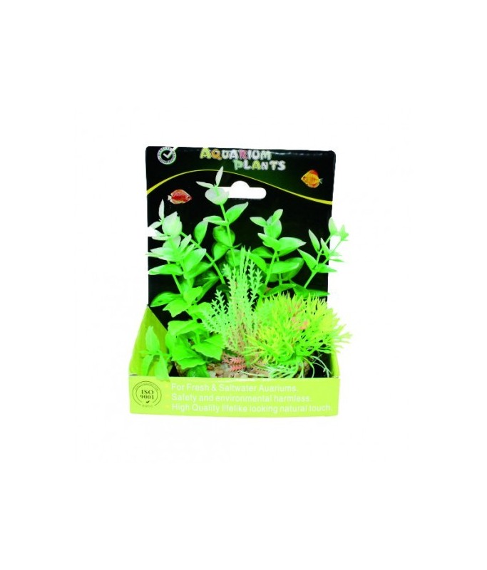 Yusee Aquarium Decoration 5.5 X 4.5 Inch - Artificial Plant - YS-2607[Dimension - 15 x 11.4cm]