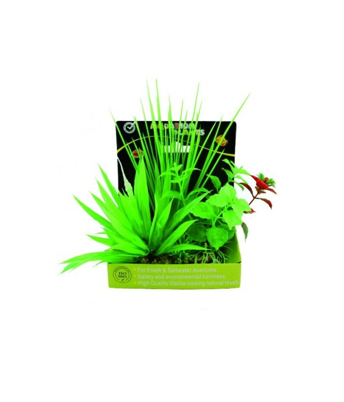 Yusee Aquarium Decoration 5.5 X 4.5 Inch - Artificial Plant - YS-2609[Dimension - 15 x 11.4cm]