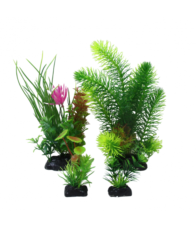 Yusee Aquarium Decorations - Artificial Plant - YS-2670310 (H:25cm)