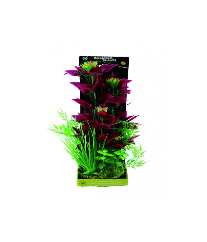 Yusee Aquarium Decoration - Artificial Plant - YS-2826[Dimension - 28 x 11.5cm]