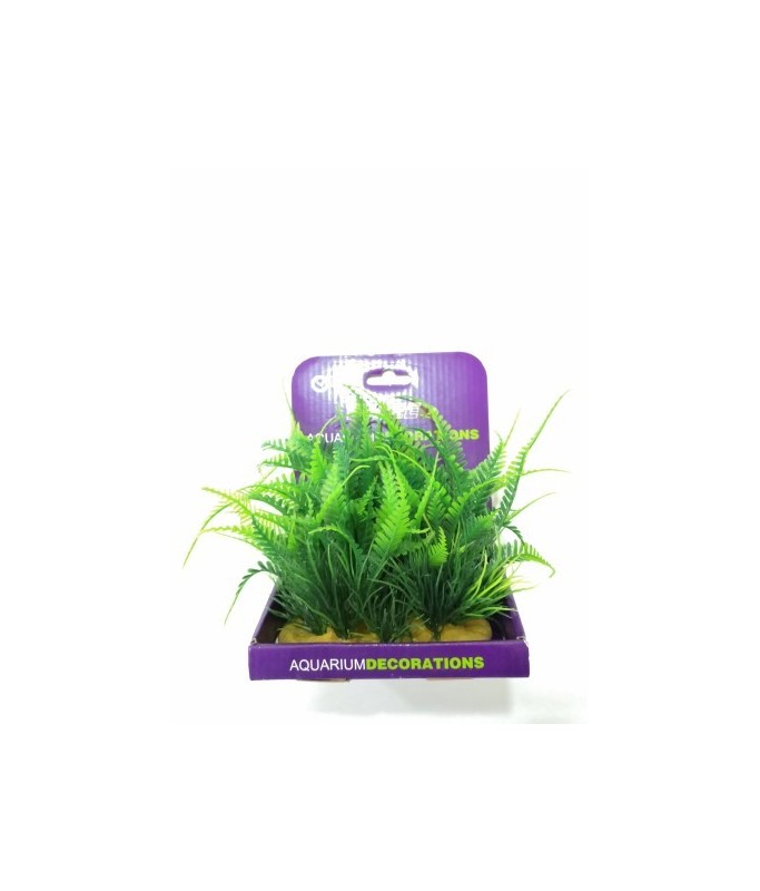 Yusee Aquarium Decoration - Artificial Plant - YS-60110 (15cm)[Size - M]