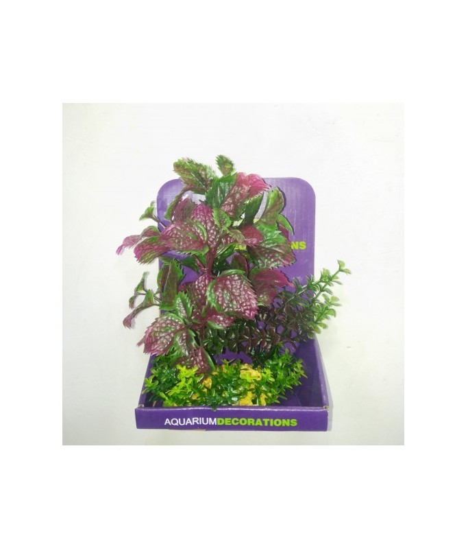 Yusee Aquarium Decoration - Artificial Plant - YS-60117[Length - 15cm]