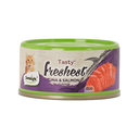 Dentalight Tasty Freshest Cat Treat in Can Tuna & Salmon 6x80g [Box Code:11599] -(Min Order Qty - 6 pcs)