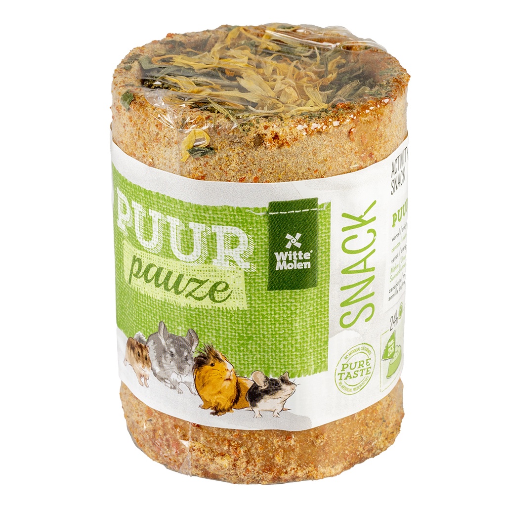 Witte Molen Puur Pauze Carrot Tube Grain & Nettle Orange - 100g