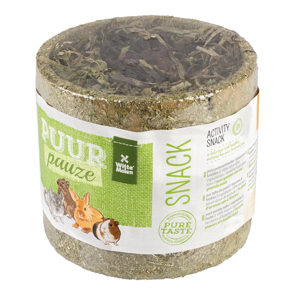 Witte Molen Puur Pauze Parsley Pube Carrot & Plantain Green - 200g