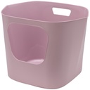 Moderna Lotus Cat Litter Box 54.4 x 43.9 x 40.5 cm-Soft Lila