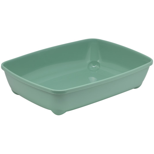 Moderna Arist-O-Tray-Cat Litter Tray 49.3 x 37.5 x 11.4 cm-Green