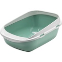 Moderna Mega Step-Cat Litter Tray 65.6 x 48.2 x 28.5 cm-Green