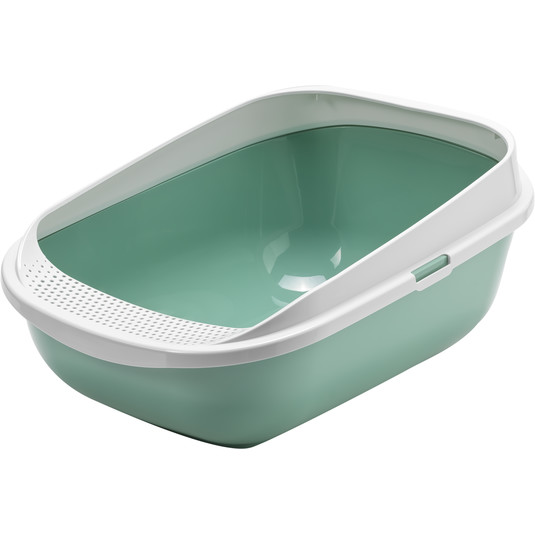 Moderna Comfy Step-Litter Tray 57.6 x 42.6 x 25.5 cm - Green