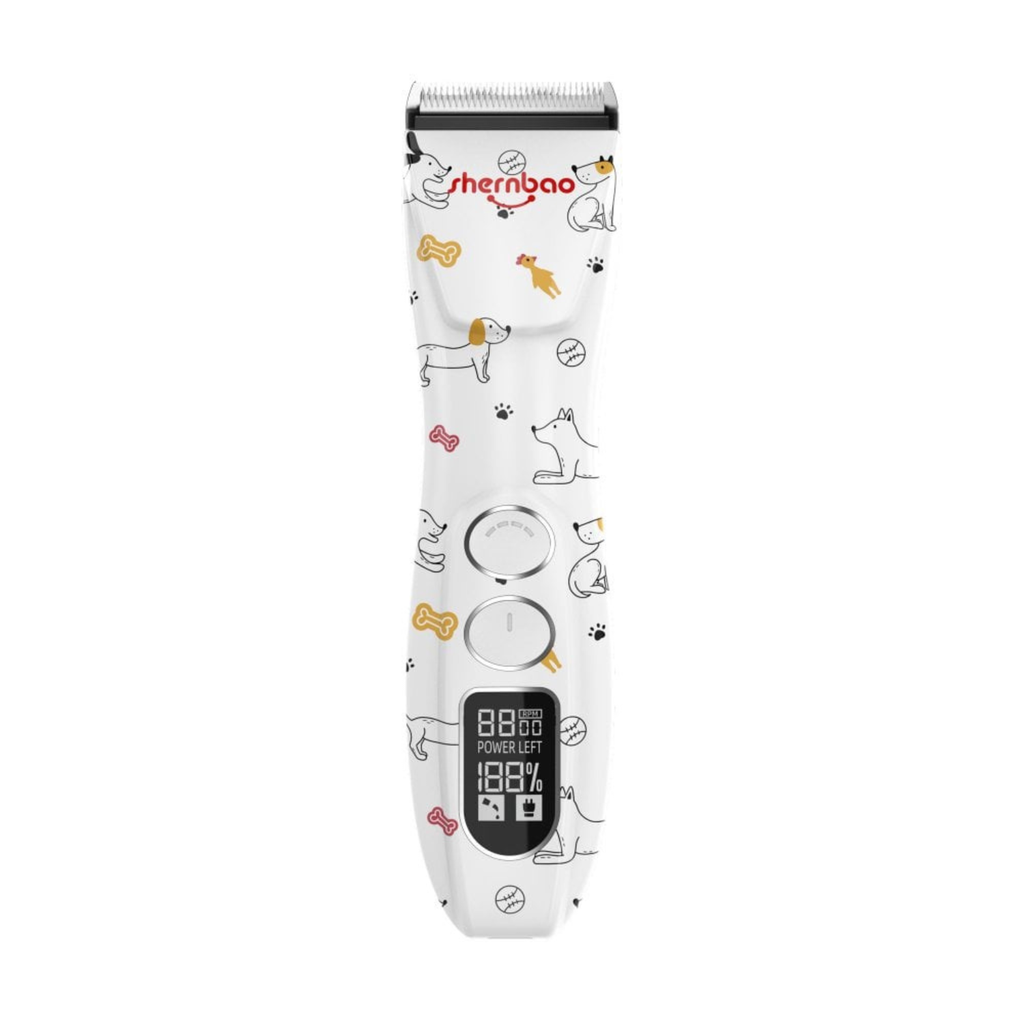 Shernbao NEW Professional 5 in 1 Style Blade Cordless Animal Clipper