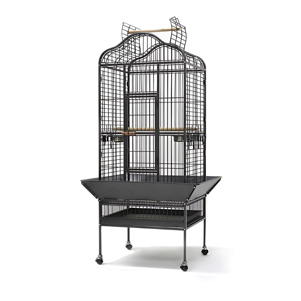 Dayang Bird Cage (A14) - 82.5 x 77.5 x 156cm - Black