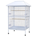 Dayang Bird Cage (A01) - 107 x 88.5 x 170cm [Colour - White]
