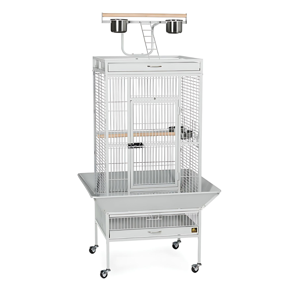 Dayang Bird Cage (A10) - 67 x 67 x 156cm-White