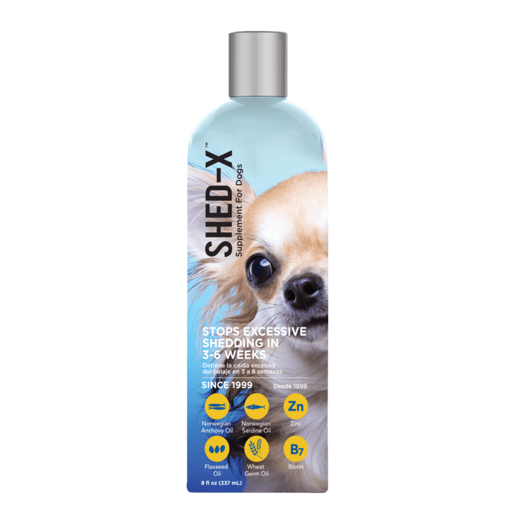 SynergyLabs Shed-X Anti-Shedding Oil & Omega Supplement for Dogs- [Volume - 237ml]